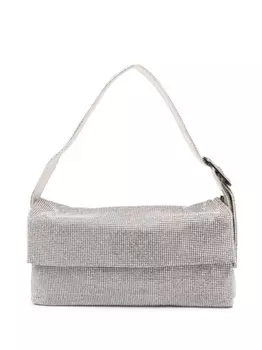 Benedetta Bruzziches сумка на плечо с кристаллами, серебристый