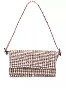 Benedetta Bruzziches сумка на плечо Vittissima с кристаллами, розовый