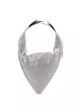 Benedetta Bruzziches сумка Ursolina с кристаллами, серебристый