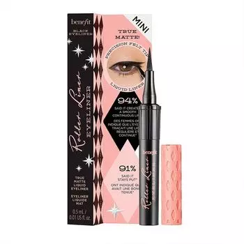 Benefit Roller Liner Travel Size черная матовая мини-подводка для глаз, 0,5 мл