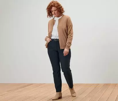 Бенгалинские брюки Tchibo, темно-синий