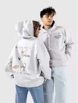 Беникака Толстовка Brother Merle, серый