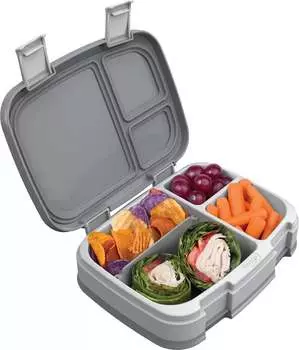Bentgo Свежий ланчбокс, серый