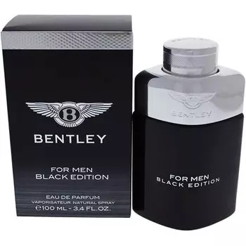 Bentley Black Edition For Men 3.4Oz Edp Spray 100ml