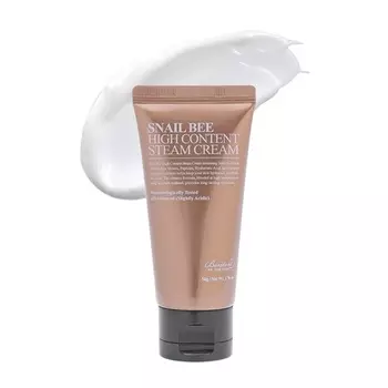 Benton Snail Bee High Content Steam Cream Увлажняющий крем с муцином улитки с пчелиным ядом и ниацинамидом Корейские средства по уходу за кожей для сухой и чувствительной кожи Увлажняющее средство для лица для женщин 1,76 унции