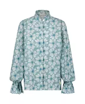 Бенуа блузка Fabienne Chapot, зеленый