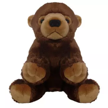 Беппе, Плюшевый бурый медведь ZOO, 22 см EuroBaby
