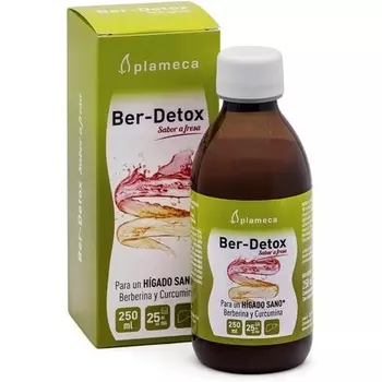 BER-DETOX со вкусом клубники 250 мл Plameca