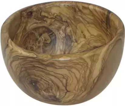 BERARD FRANCE 1892 Ваза для фруктов "чаша из оливкового дерева, 26-27 см", 1 предмет, изготовлена из оливкового дерева, оливковое дерево из сертифицированного лесного хозяйства 24 см, цвет holzfarben