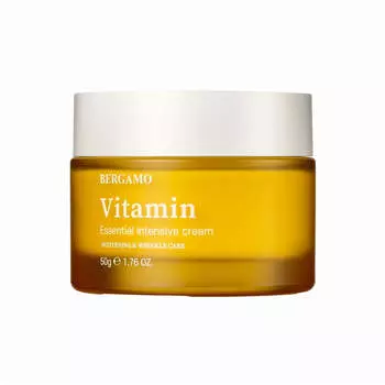 BERGAMO Крем для лица Vitamin Essential Intensive Cream с витамином С 50г