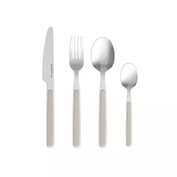 BergHOFF Набор столовых приборов, 24 предмета Balance Moonbeam, бежевый