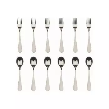 Bergner BG-5138-SL, 12 шт, Нержавеющая сталь, Нержавеющая сталь, серебро