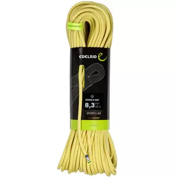 Bergzeit 83 Sting II Сухая полуверевка Edelrid, желтый