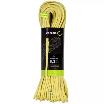 Bergzeit 83 Sting II Сухая полуверевка Edelrid, желтый