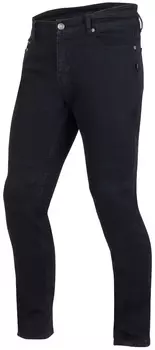 Мотоциклетные джинсовые брюки Bering Marlow с регулируемыми протекторами колена, черный