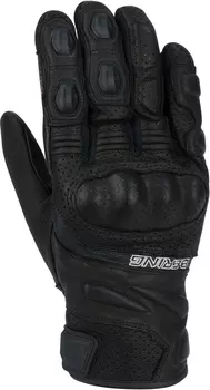 Мотоциклетные перчатки Bering Rocket с регулировкой на запястье, черный