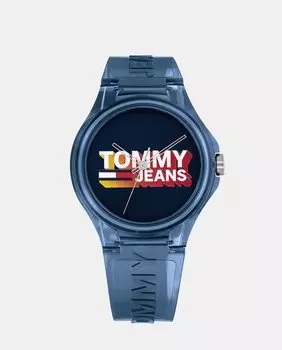 Berlin 1720028 синие силиконовые мужские часы Tommy Jeans, синий