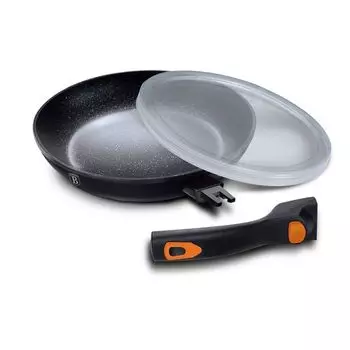 Berlinger Haus BH/1954, круглая, универсальная кастрюля, черный, алюминий, 1,7 л, пластик BerlingerHaus