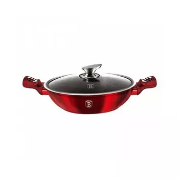 Berlinger Haus - BH/7110 - Вок с крышкой, 30 см, Bordeaux Edition Online, металлик BerlingerHaus