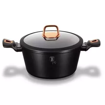 Berlingerhaus Набор посуды с мраморной поверхностью 10 шт. Black Rose Collection BH-6149, черный