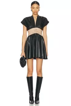 Берлинское короткое платье Alexis, черный