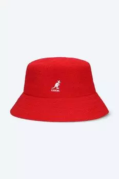 Бермудская шляпа-ведро Kangol, красный