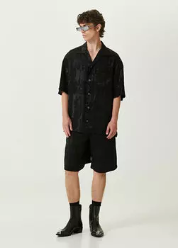 Бермудские острова с черным логотипом и узором Alexander McQueen
