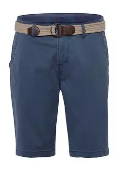 Бермудский джинсовый плетеный ремень для мужчин LERROS, цвет Storm Blue