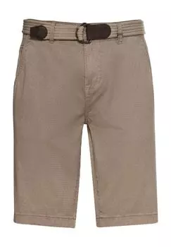 Бермудский джинсовый плетеный ремень для мужчин LERROS, цвет Dune Beige