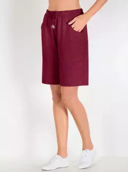 Бермуды, бордовый