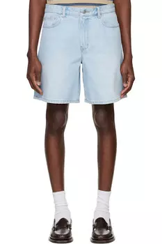 Бермуды из денима System, синий