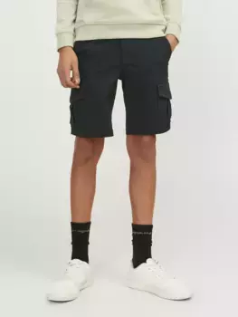 Бермуды Jack & Jones Junior Cargo "JPSTJOE JJCARGO SHORTS JNR", черный
