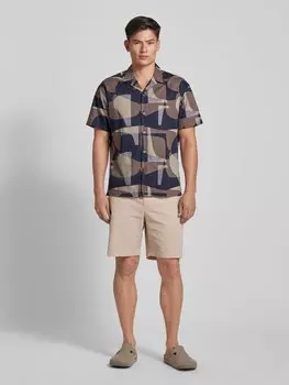 Бермуды классического кроя с задними карманами, модель «SMITH» SELECTED HOMME, песочный