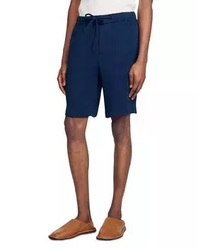 Бермуды плиссе Sandro, синий