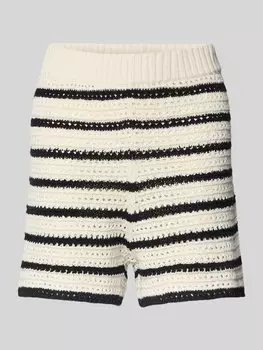 Бермуды с эластичным поясом модель 'Heinke' EDITED, кремовый