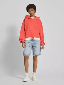 Бермуды свободного кроя из смеси хлопка и лиоцелла, модель «MIA» Tommy Jeans, светло-голубой