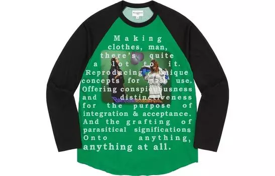 Bernadette Corporation Реглан L/S Top Supreme, зеленый/зеленый