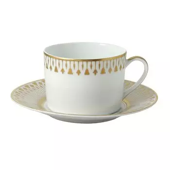 Bernardaud Soleil Levant Чайное Блюдце, белый