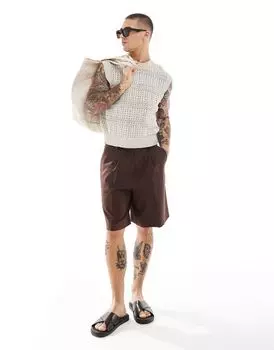 Bershka - Серый вязаный жилет