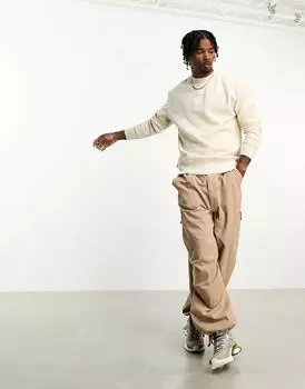 Bershka – свитшот цвета экрю