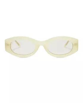 Берта солнцезащитные очки The Attico, желтый/золотой