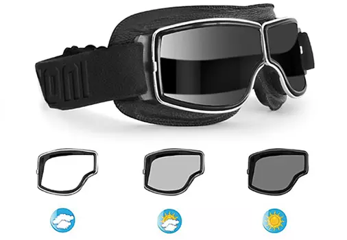 Bertoni F188PH Очки мотоцикла,