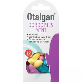 Беруши Мини - Защитные беруши - 20 пар Otalgan