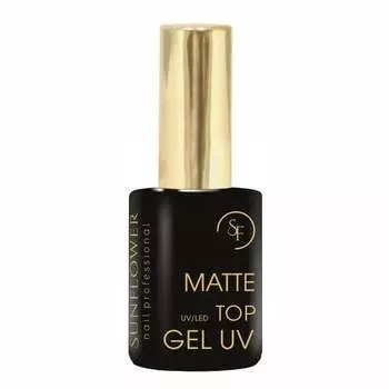 Бесцветный) - Матирующий топ (МАТ) Gelaq, Top Matte - №167 (, SUNFLOWER