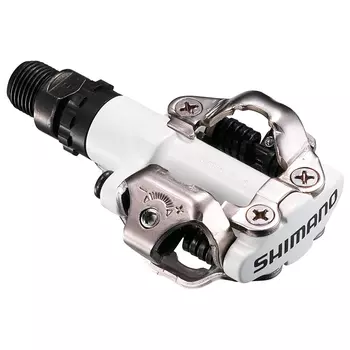 Бесклипсовые педали Shimano PD M 520 SPD, белый