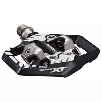 Бесклипсовые педали Shimano Pedale DEORE XT PD M8120, черный