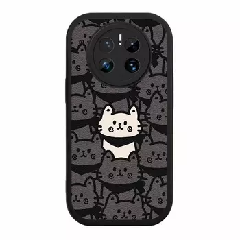 Бесплатный легкий чехол для телефона Free Light, Black D-83302 - Pile of black cats with black bottom