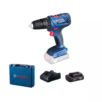 Беспроводная электрическая отвертка Bosch GSB 180-LI 18 В, литиевая электрическая ударная дрель, ящик для инструментов, одинарная электрическая версия
