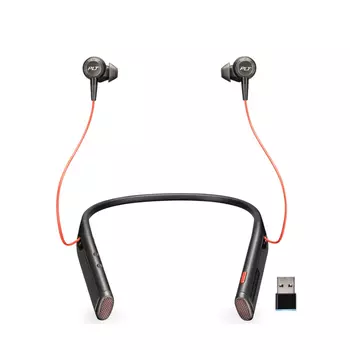 Беспроводная гарнитура Plantronics Poly 6200UC, черный