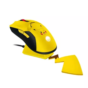 Беспроводная игровая мышь Razer Viper Pikachu Limited Edition с зарядной станцией, желтый